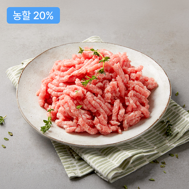 [도드람] 뒷다리 다짐육 500g